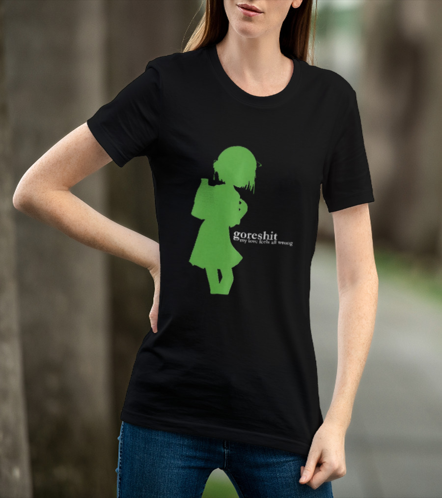 Goreshit My Love Feels All Wrong Anime T-Shirt
