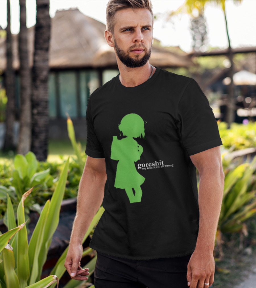 Goreshit My Love Feels All Wrong Anime T-Shirt