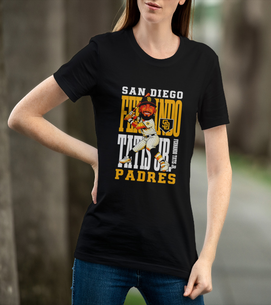 San Diego Padres Fernando Tatis Jr Iconic Baseball Star T-Shirt