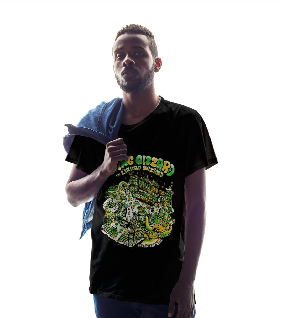 King Gizzard And The Lizard Wizard Drag Night 2026 Festival King Gizzard Stage T-Shirt