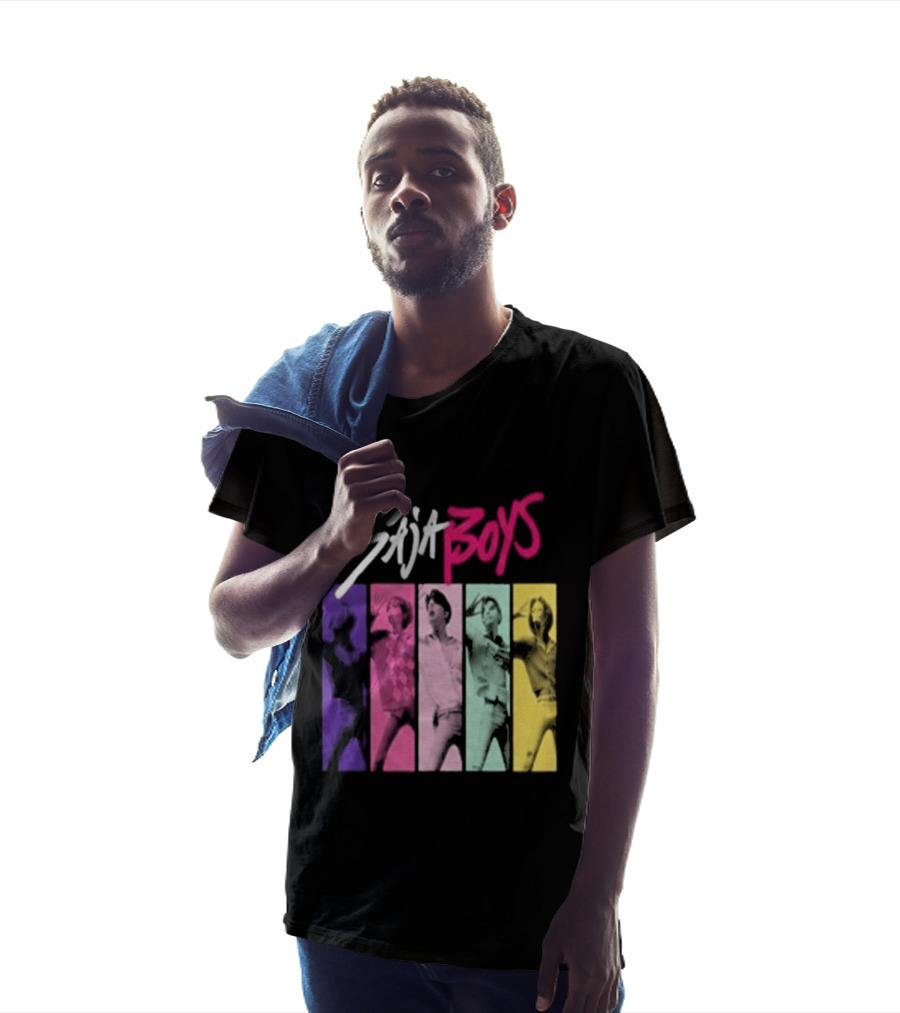 Saja Boys Kpop Demon Hunters World Tour Colorful T-Shirt