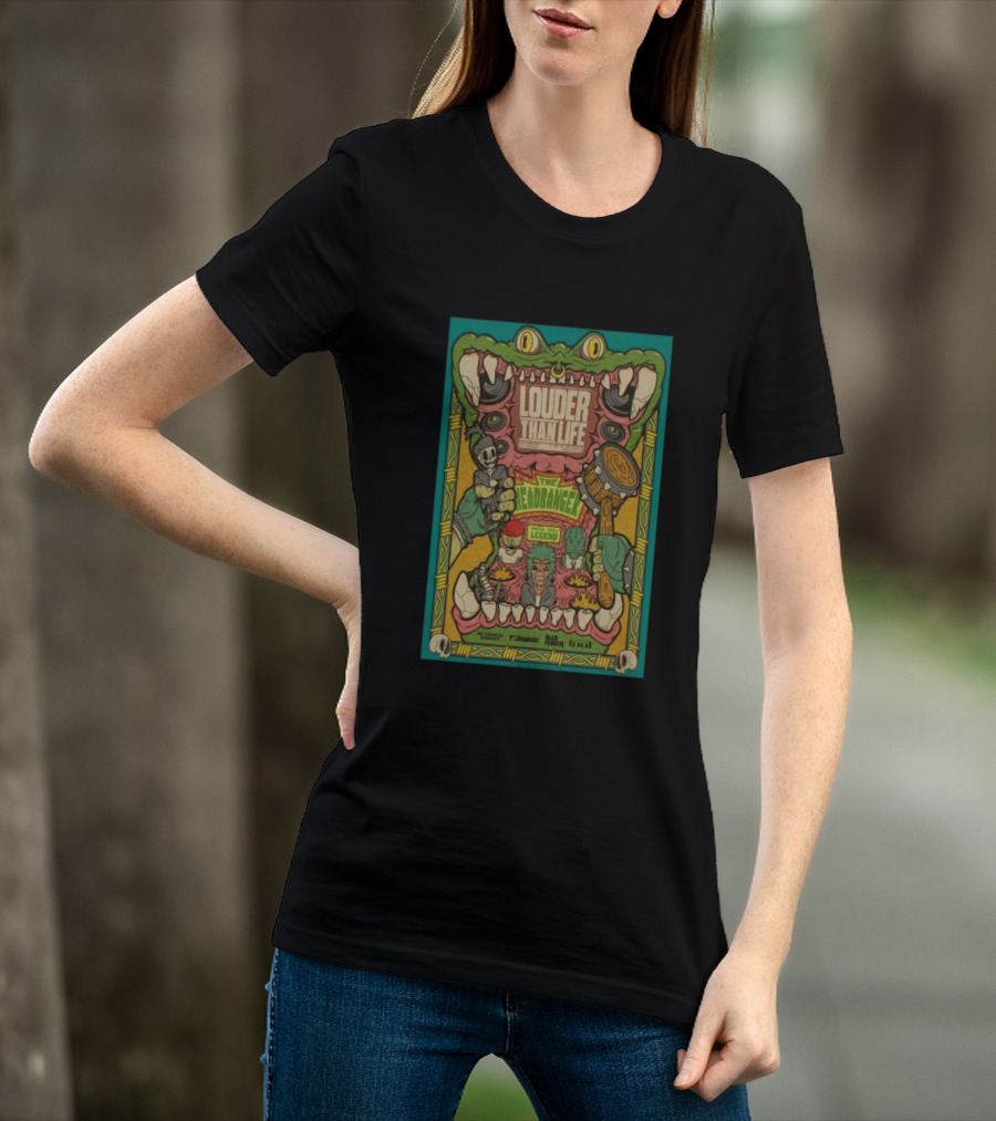 Louder Than Life Event Louisville KY September 17 20 2026 The Headbanger My Chemical Romance Tool Run The Jewels T-Shirt