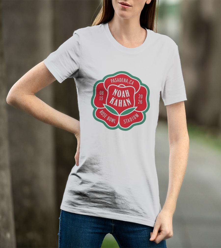 Noah Kahan Pasadena CA Rose Bowl Stadium 2026 August 15 T-Shirt