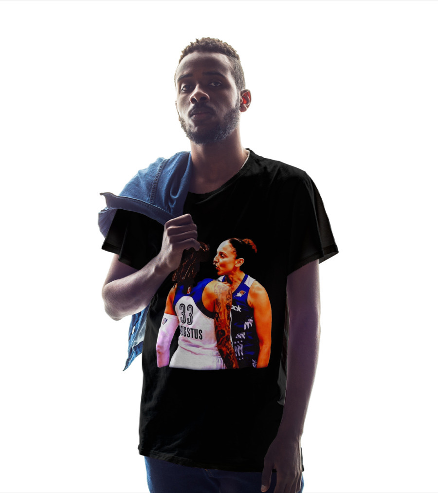 WNBA Diana Taurasi And Seimone Augustus Iconic Encounter Basketball Moment T-Shirt