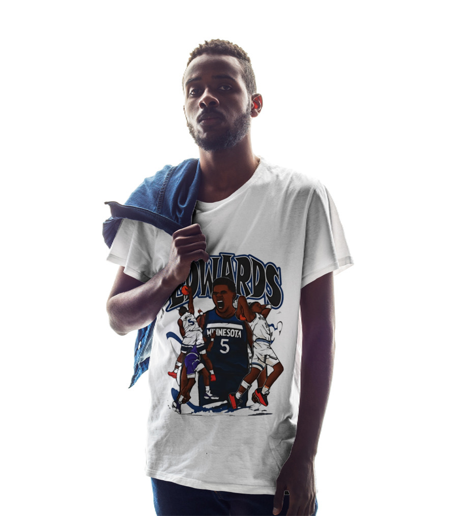 Minnesota Edwards Basketball Cartoon 5 T-Shirt
