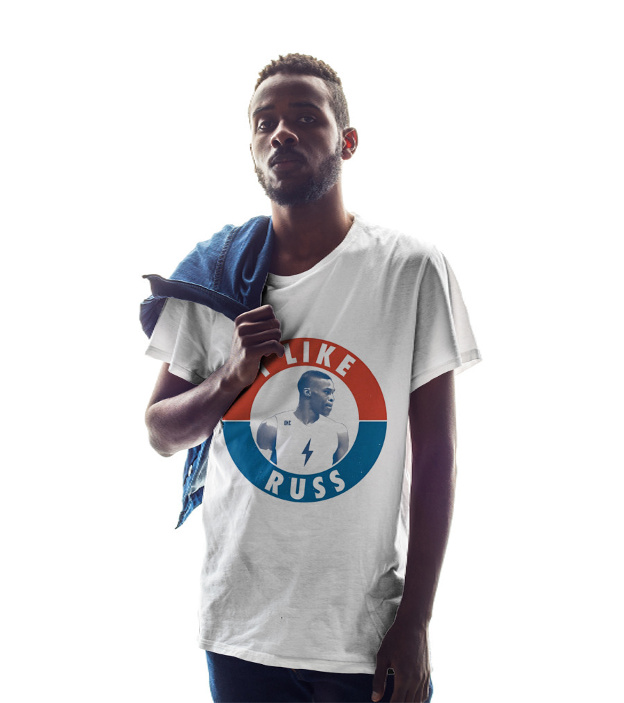 I Like Russ Oklahoma City Thunder Westbrook T-Shirt