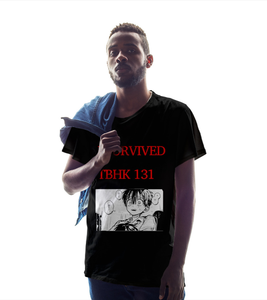I Survived Tbhk 131 Crying Boy Manga Panel Japanese Comic Scene T-Shirt
