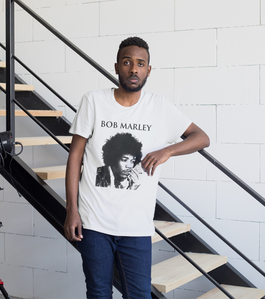 Bob Marley Jimi Hendrix T-Shirt