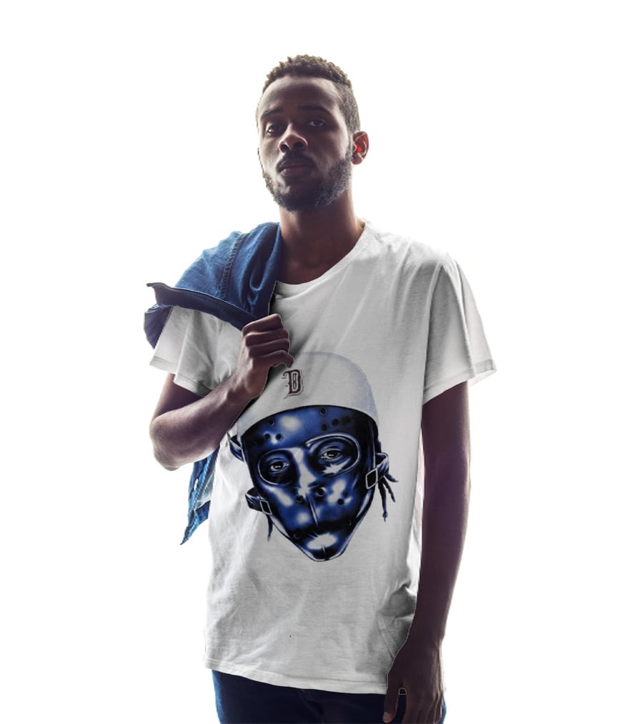 Stray Lee Know Concert Blue Hockey Mask D Cap T-Shirt