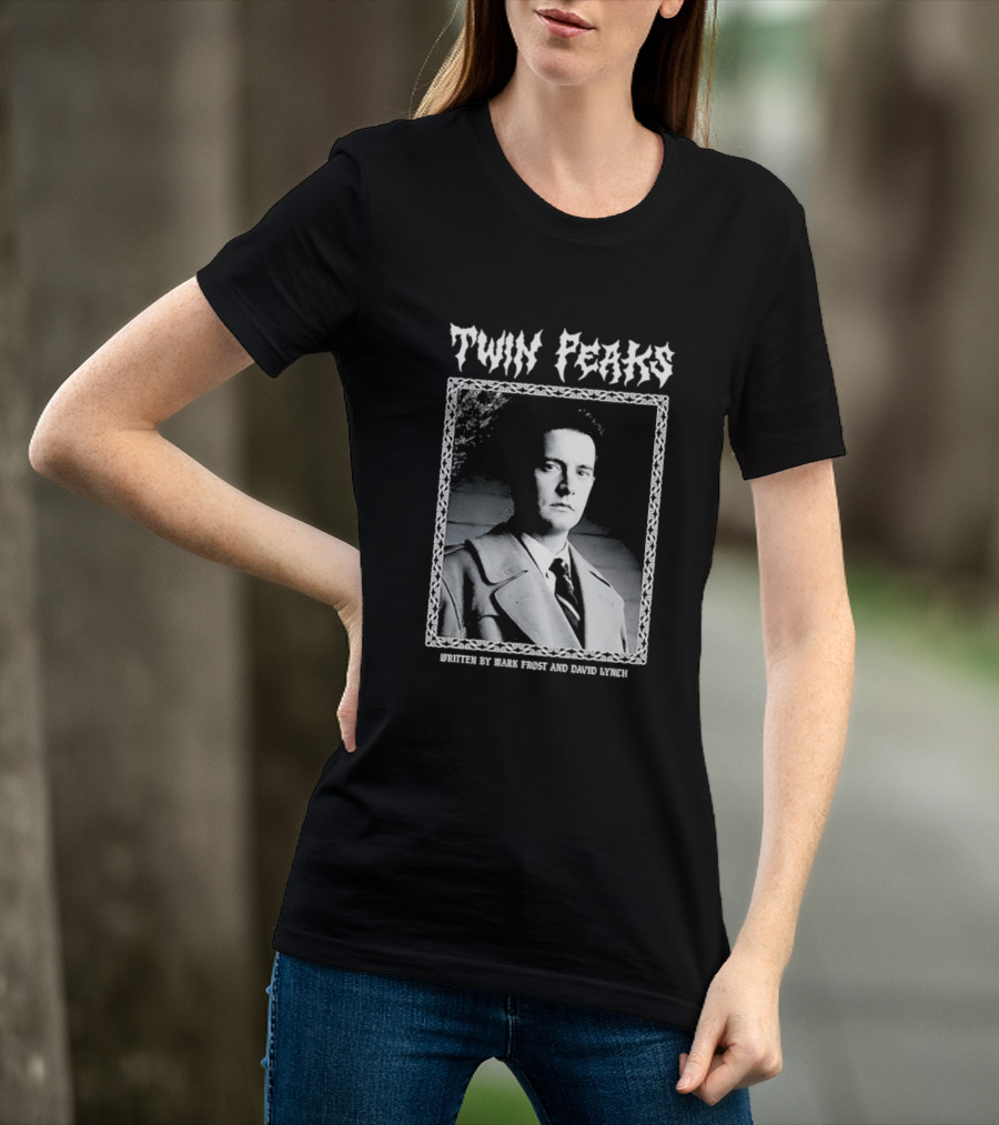 Twin Peaks Written By Mark Frost And David Lynch Dale Cooper T-Shirt