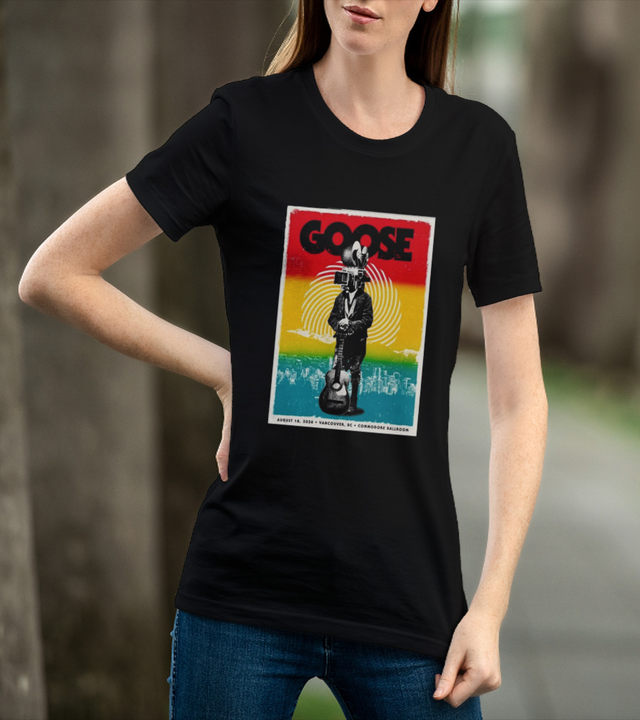 Goose August 18 2026 Vancouver BC Commodore Ballroom T-Shirt