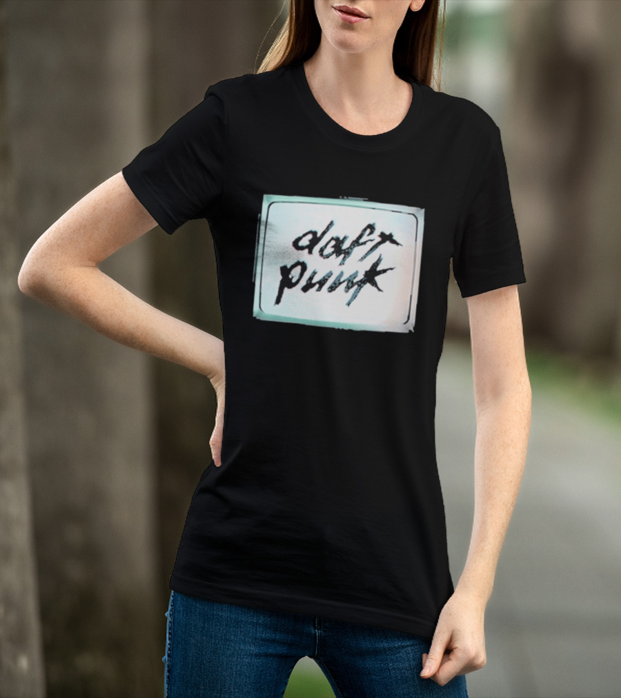 Daft Punk Human After All Vintage Television T-Shirt