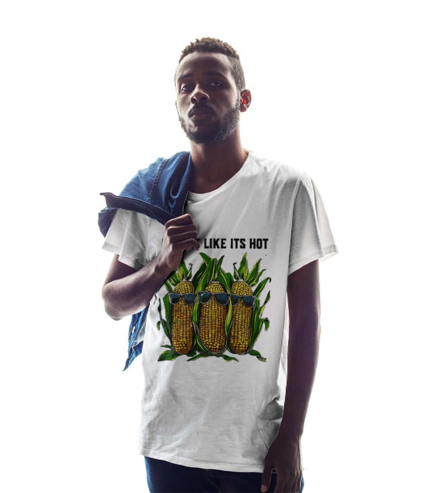 Crop It Like It's Hot Corn Sunglasses T-Shirt