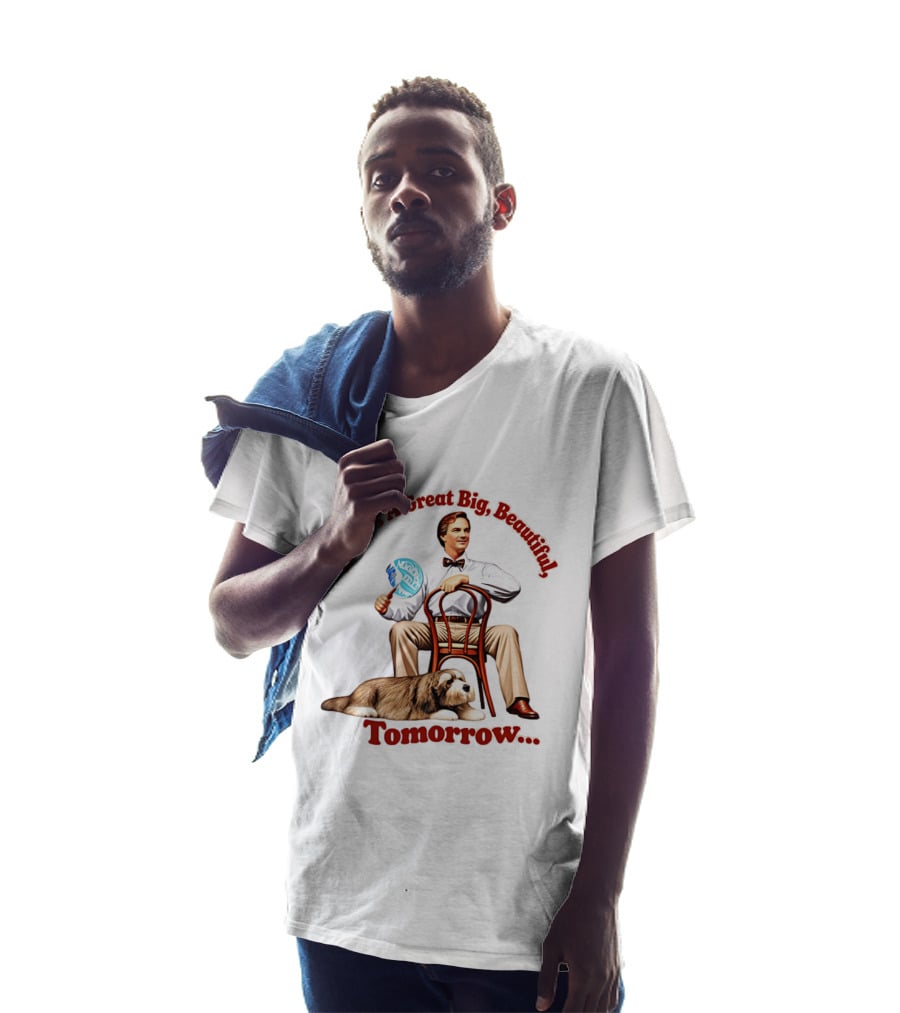 There's A Great Big Beautiful Tomorrow Carousel Of Progress Nostalgia T-Shirt
