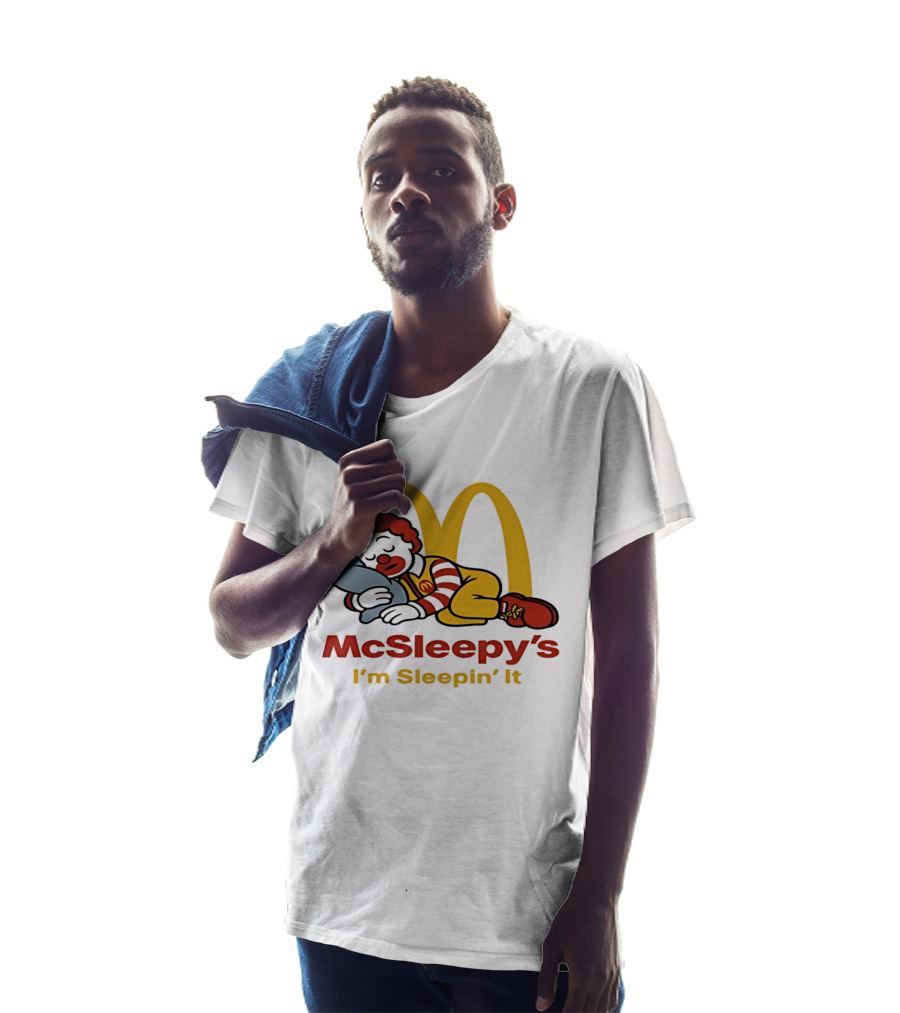 McSleepy's I'm Sleepin' It Ronald McDonald T-Shirt