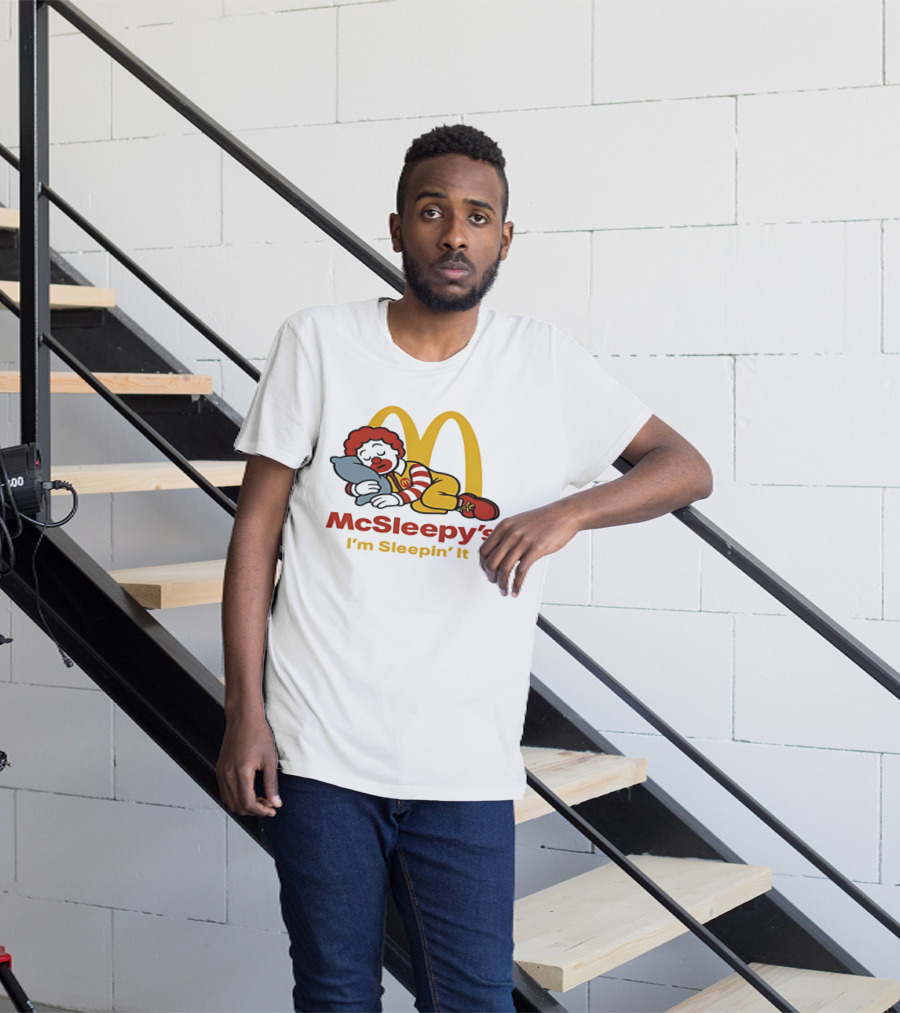 McSleepy's I'm Sleepin' It Ronald McDonald T-Shirt