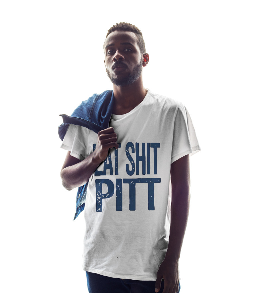 WVU Eat Shit Pitt Football Rivalry Fan T-Shirt