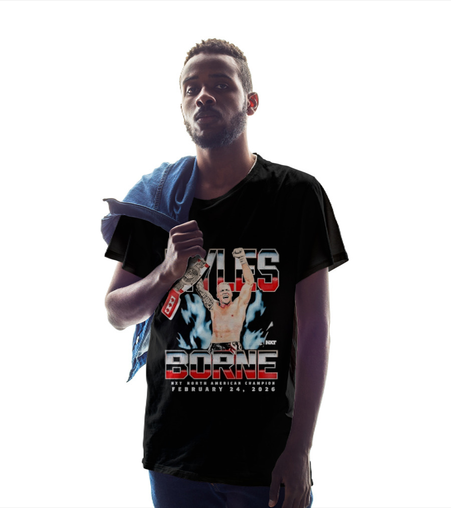 Myles Borne NXT North American Champion February 24 2026 T-Shirt