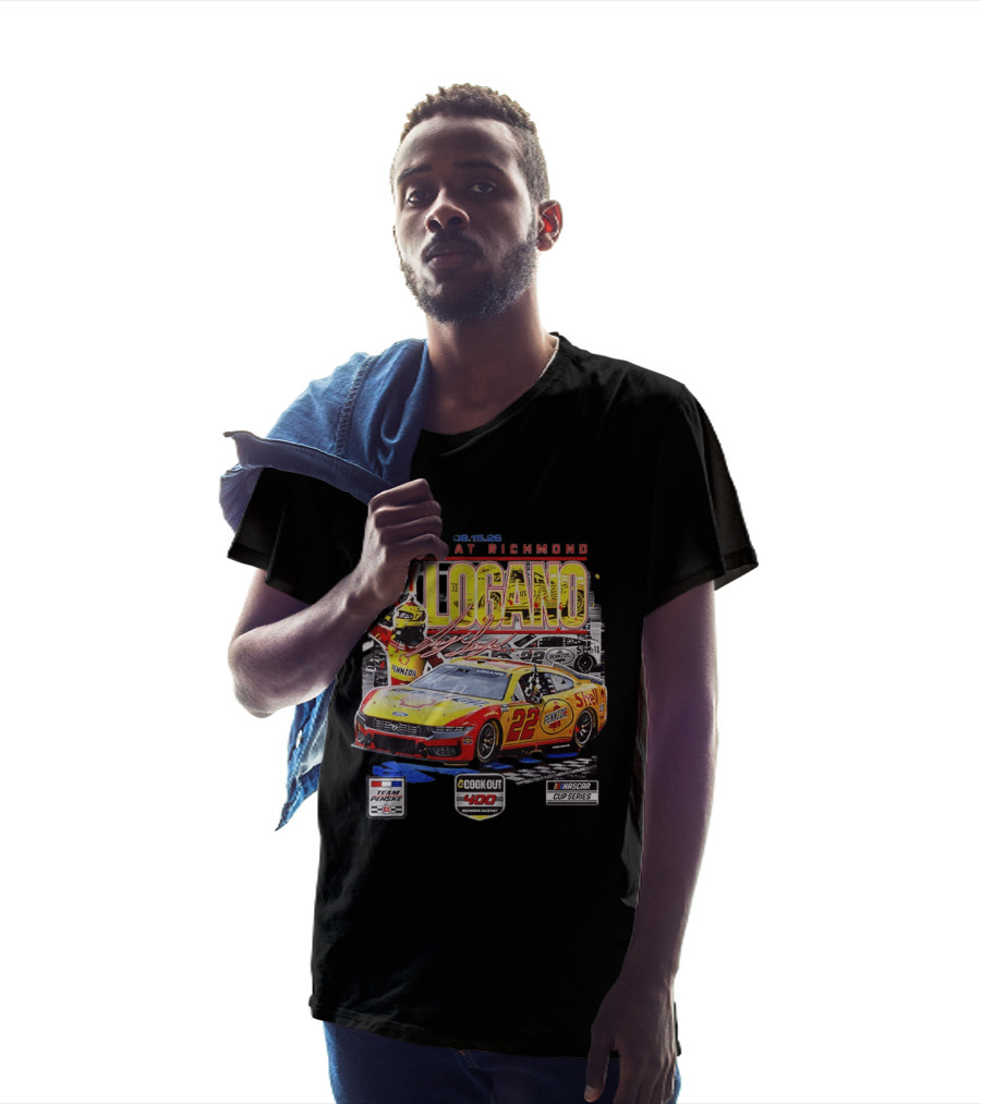 Joey Logano Winner At Richmond 2026 Team Penske Cookout 400 NASCAR Cup Series T-Shirt