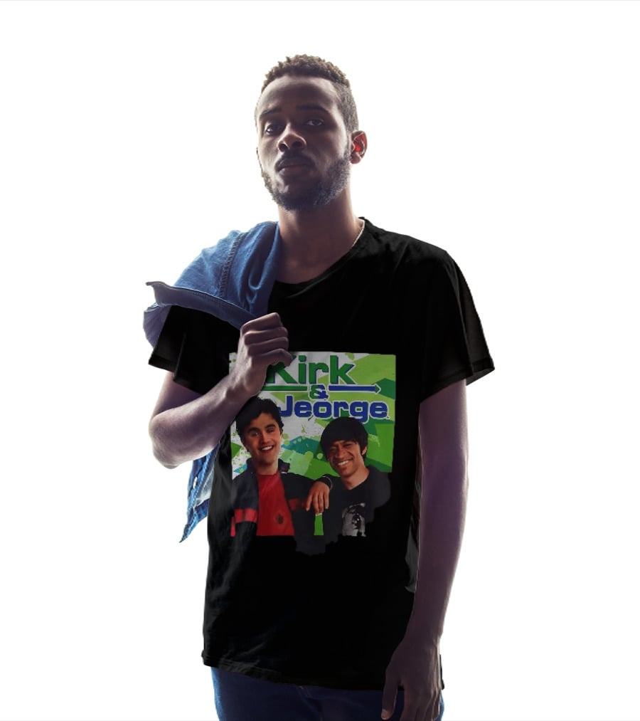 Kirk & Jeorge Drake & Josh TV Show Inspired Green T-Shirt