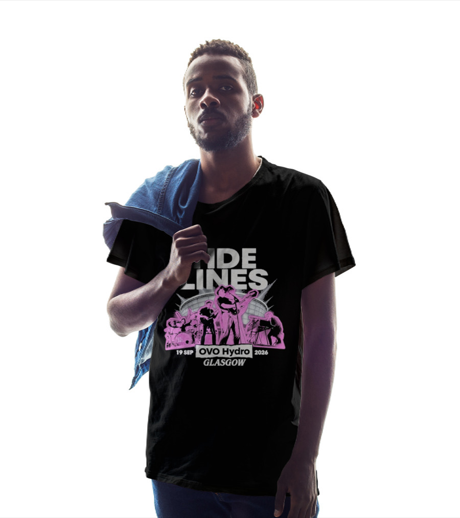 Tide Lines Live OVO Hydro September 19 2026 Glasgow Event T-Shirt