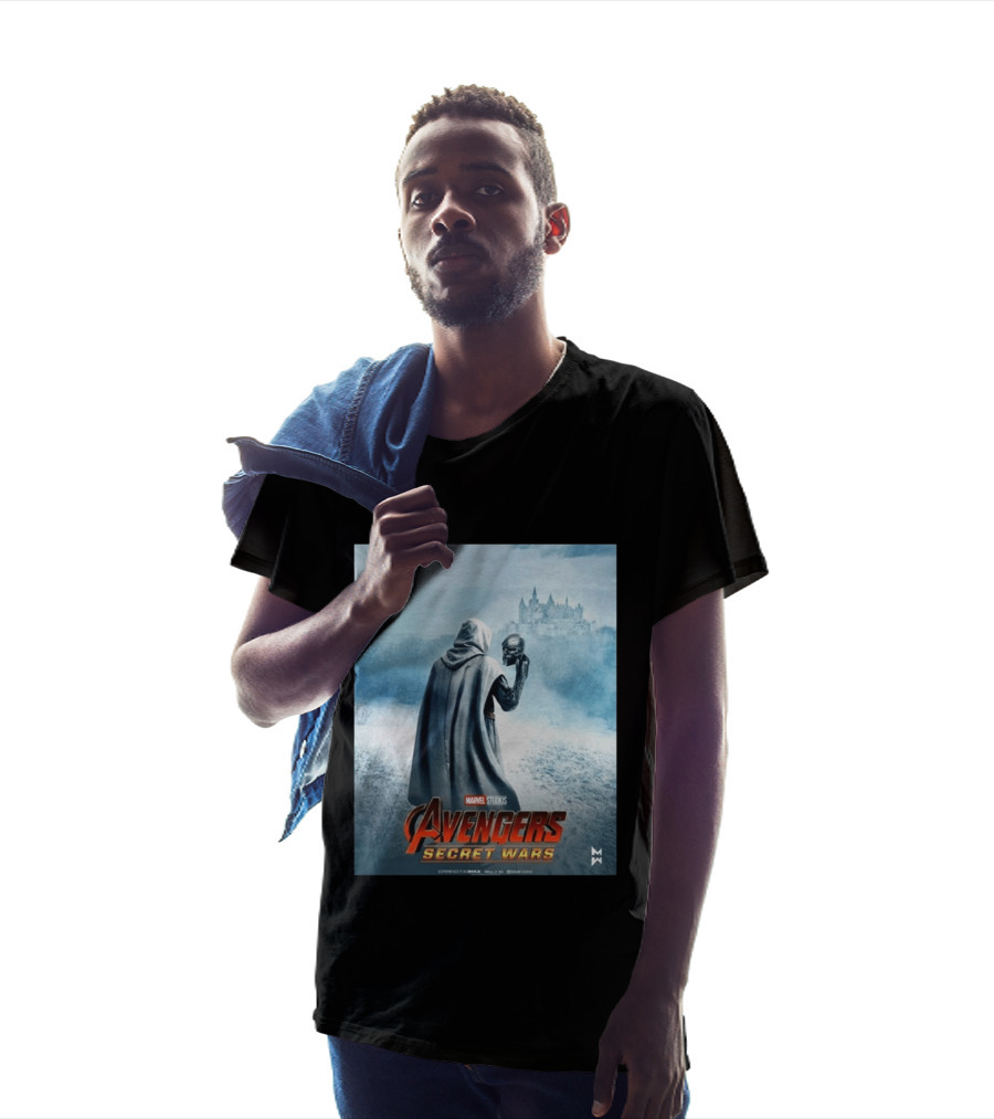 Marvel Studios Avengers Secret Wars Doctor Doom Hooded Villain Castle T-Shirt