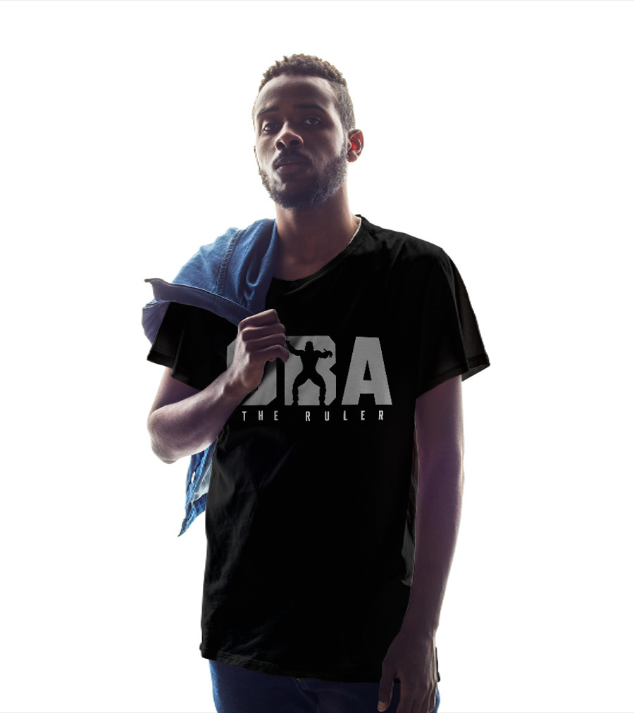 Oba The Ruler Pro Wrestler Silhouette The Oka Block T-Shirt