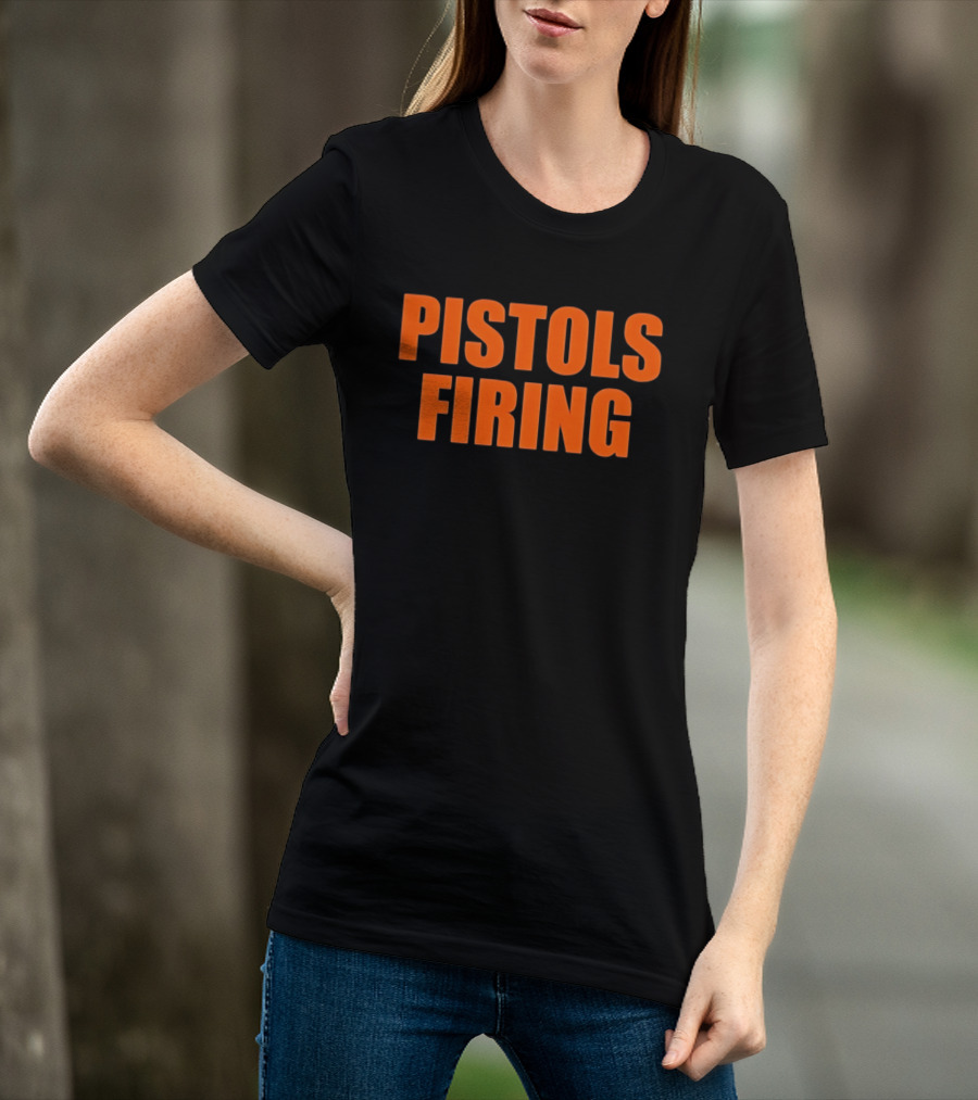 Pistols Firing Oklahoma State Cowboys T-Shirt