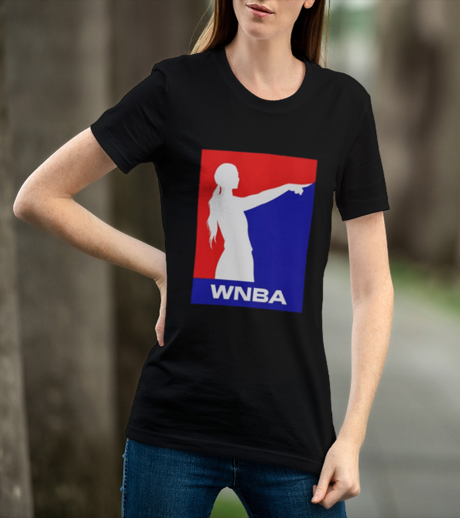 WNBA Red And Blue Sophie Cunningham Basketball T-Shirt