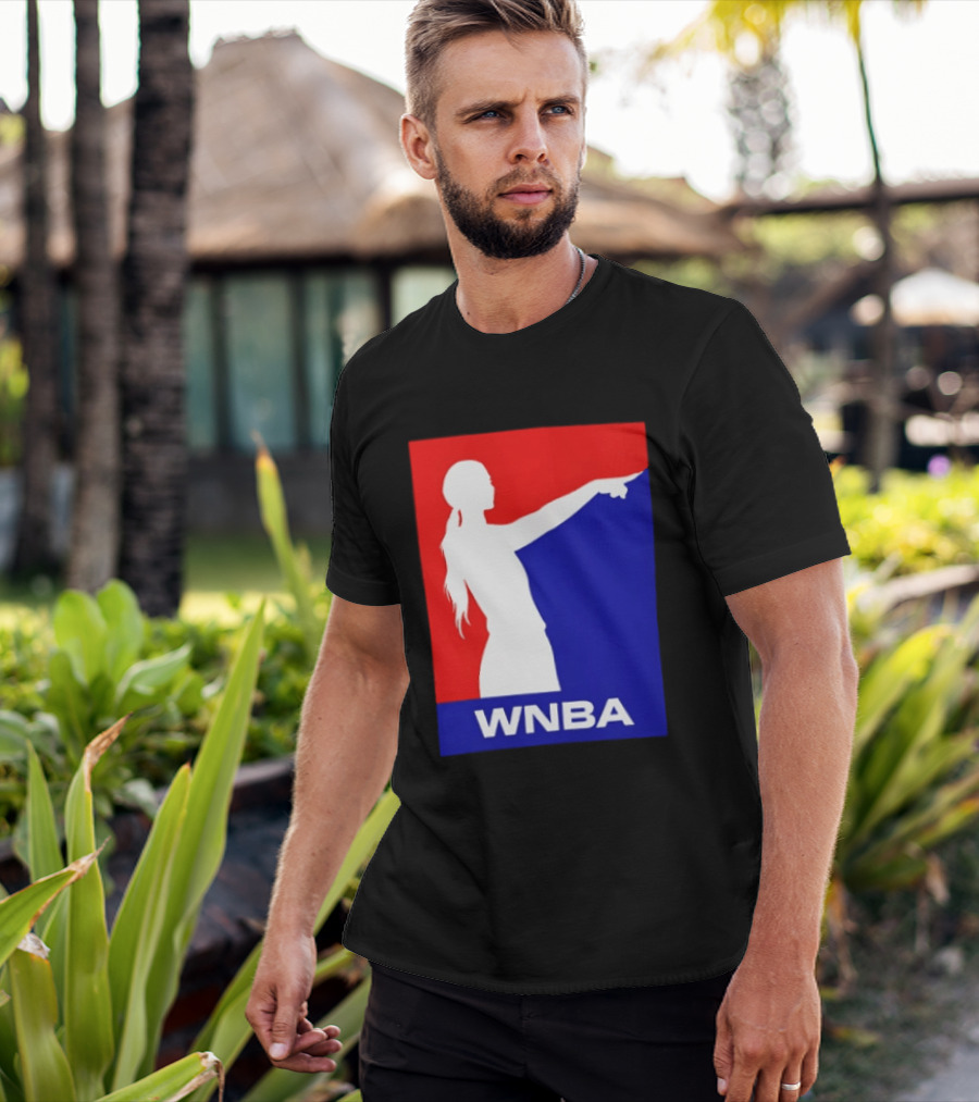 WNBA Red And Blue Sophie Cunningham Basketball T-Shirt