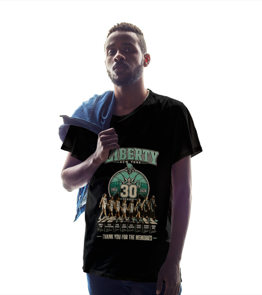 The Liberty New York 1997 2026 30th Season Thank You For The Memories T-Shirt
