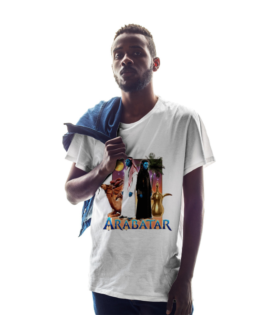 ARABATAR Fantasy Characters With Camel Dates Kettle Palm Moon T-Shirt
