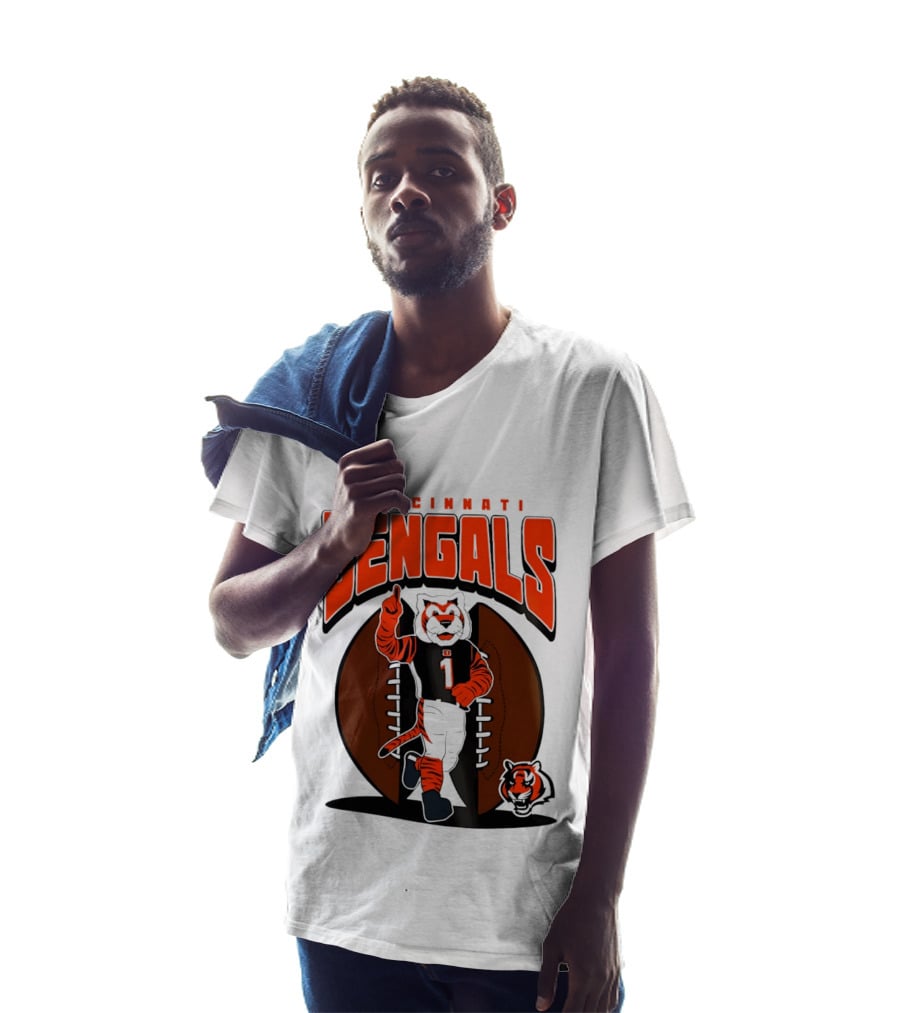 Cincinnati Bengals Tiger Mascot Football Fan Mania 2026 T-Shirt