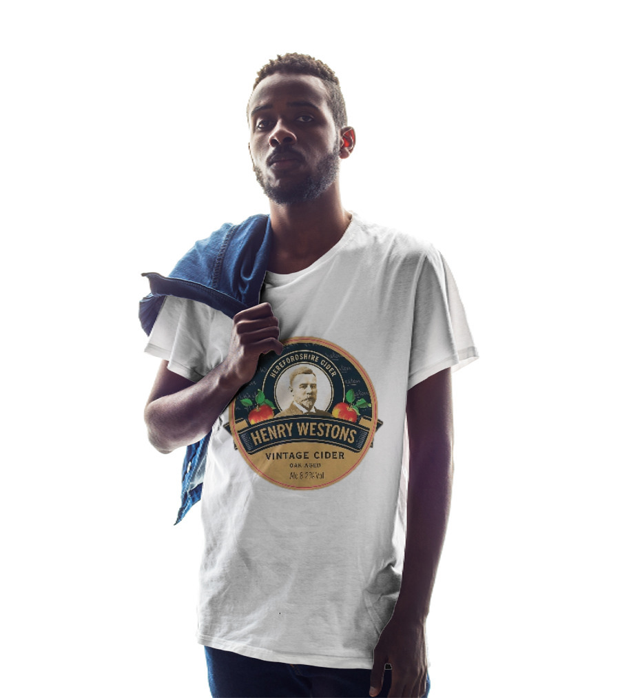 Herefordshire Cider Henry Westons Vintage Cider Oak Aged Alc 8.2 Vol T-Shirt