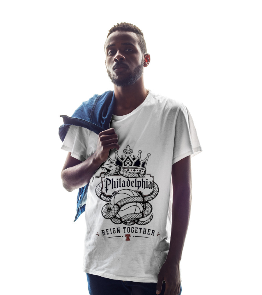 Philadelphia Crown Snake Basketball Reign Together T-Shirt