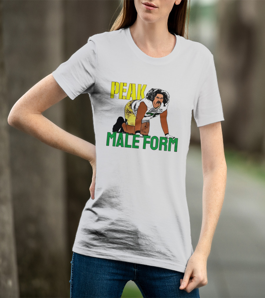 Sean Rhyan Peak Male Form Green Bay Packers Football T-Shirt