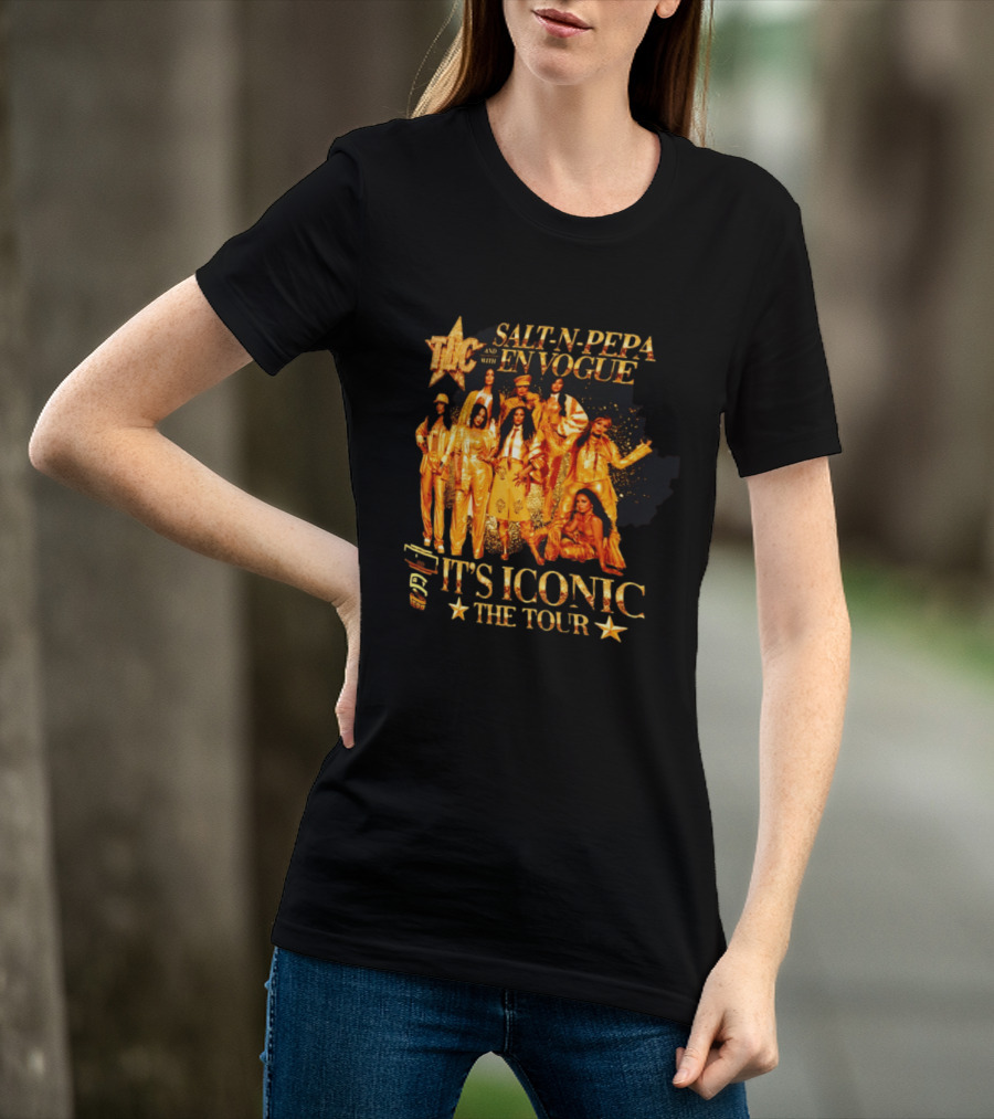 TLC Salt N Pepa And En Vogue It's Iconic The Tour T-Shirt