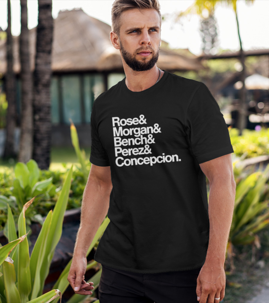 Rose Morgan Bench Perez Concepcion List T-Shirt