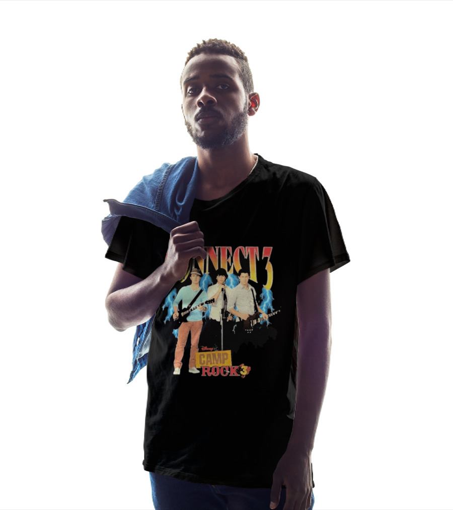 Disney Camp Rock 3 Connect 3 Band Jonas Brothers T-Shirt