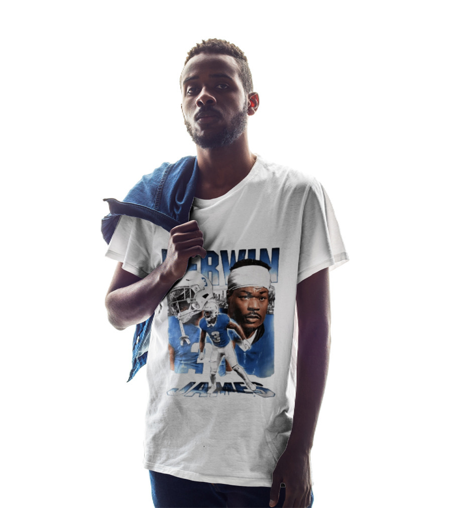 Derwin James Football Photo Collage Skyline Bootleg T-Shirt