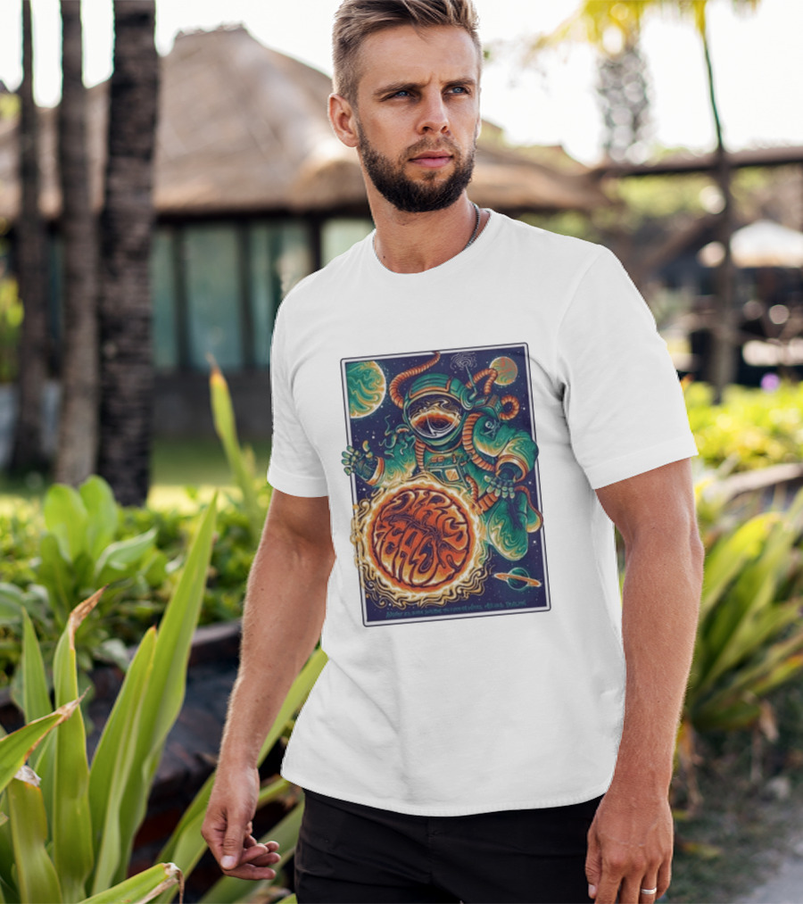 Dirty Heads Cosmic Astronaut Tour The Woodlands TX 8 23 2026 Psychedelic Space Adventure T-Shirt