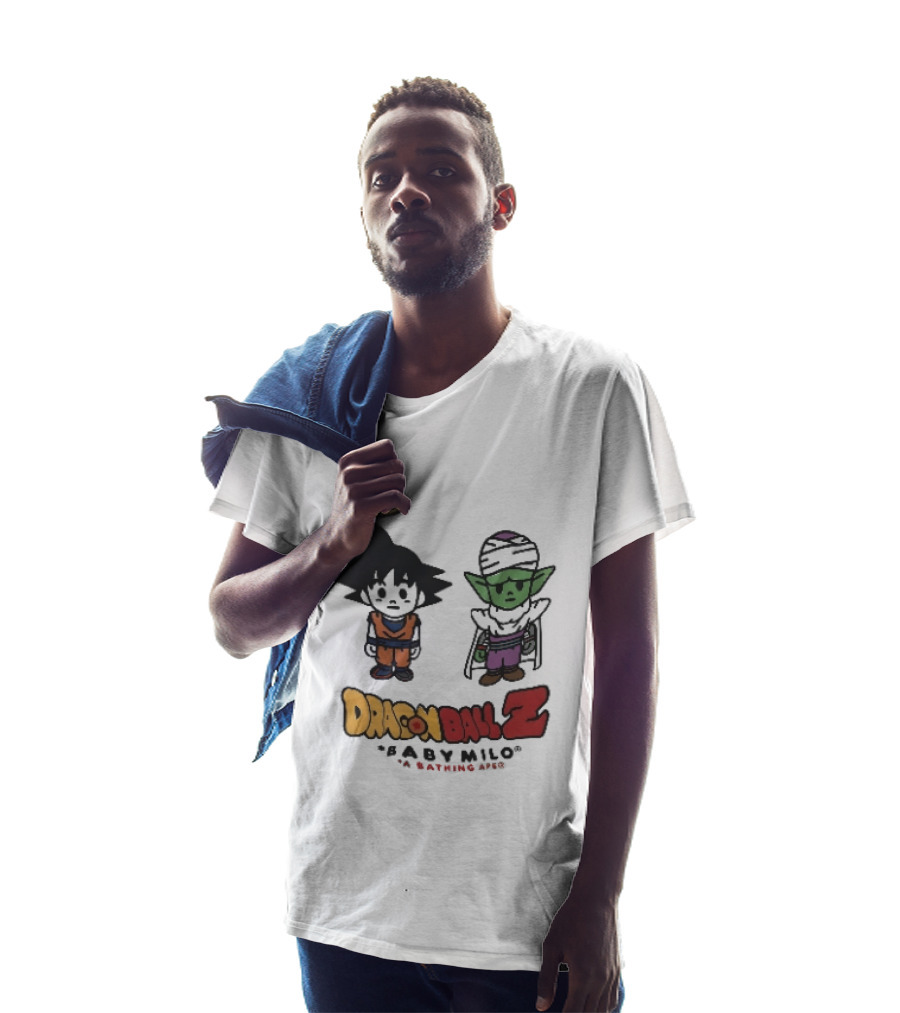 Dragon Ball Z Baby Milo Goku Piccolo Collaboration T-Shirt