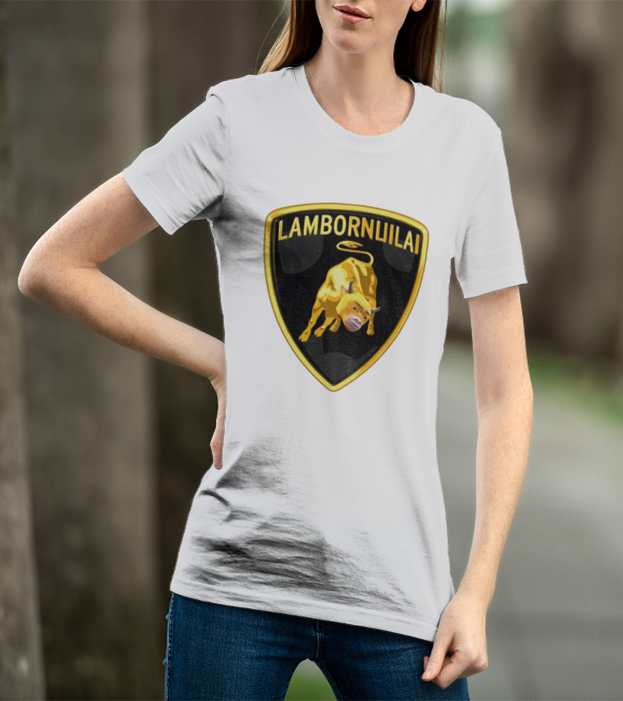 Lambornuilai Gold Bull Meme Niu Lai T-Shirt