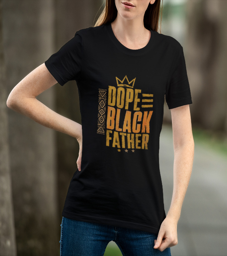 Dope Black Father Crown T-Shirt