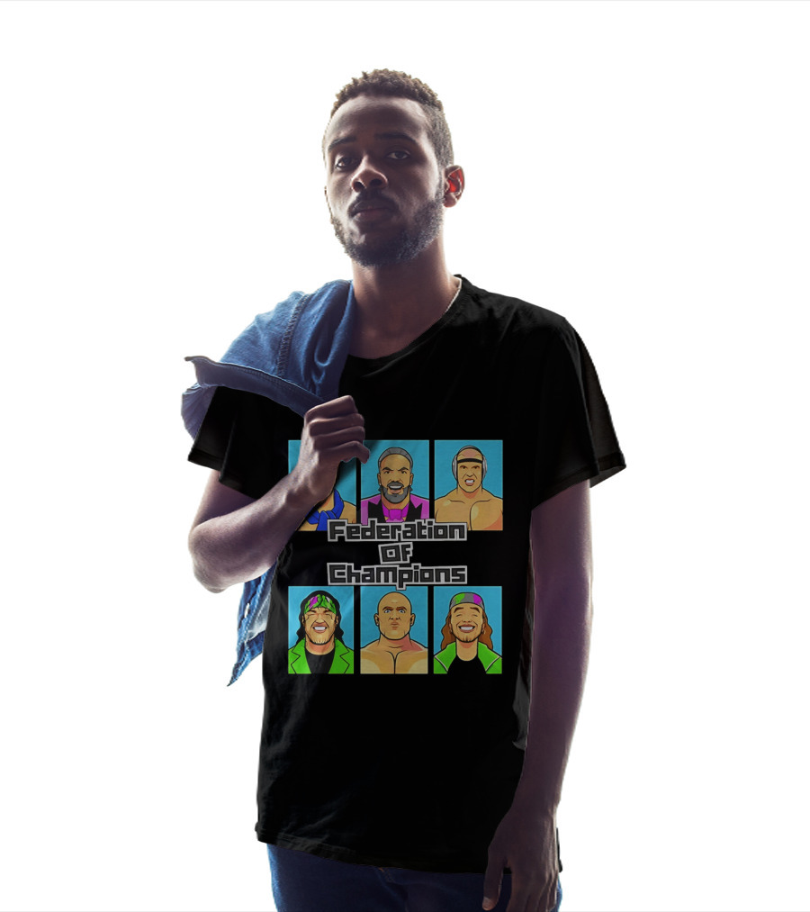 Federation Of Champions Wrestling Legends T-Shirt