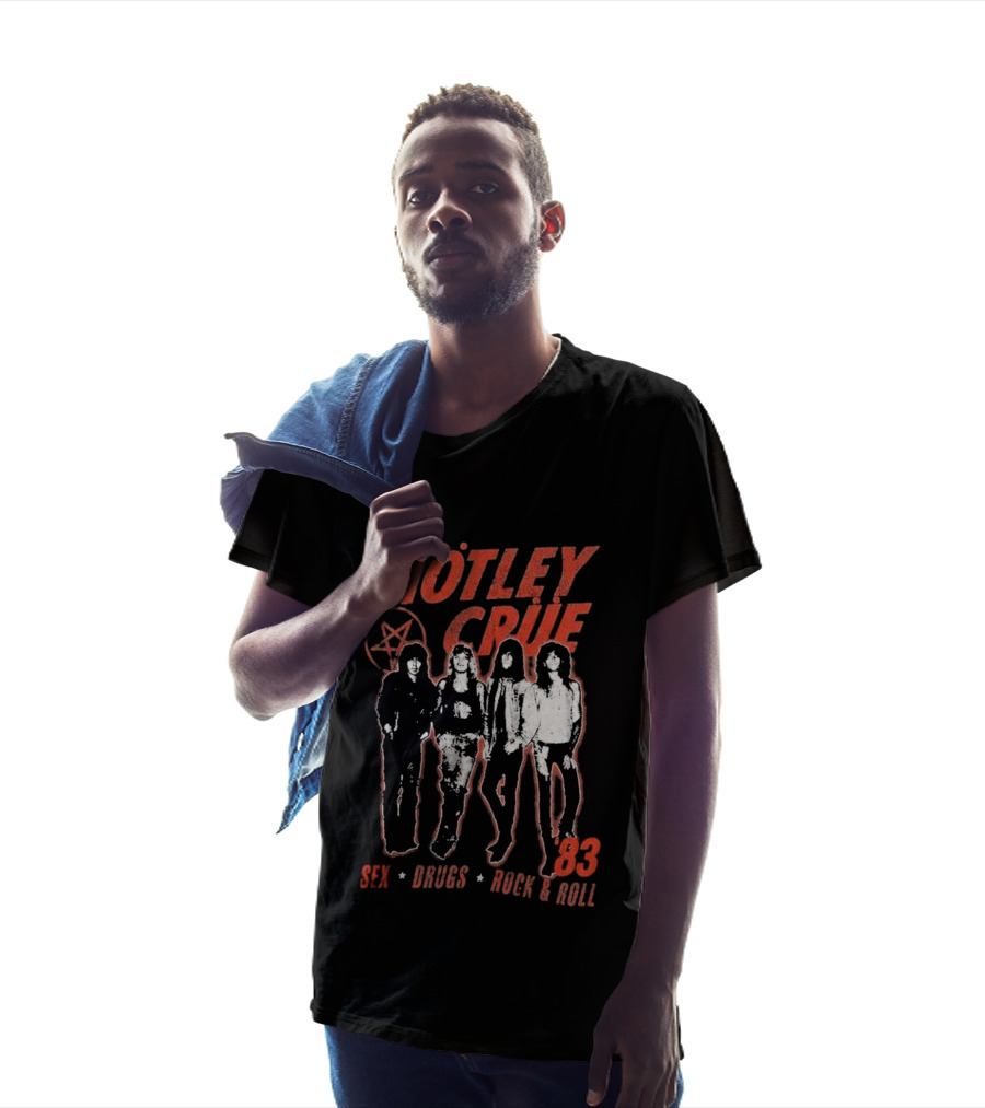 Mötley Crüe 83 Sex Drugs Rock & Roll Vintage Style 2026 T-Shirt