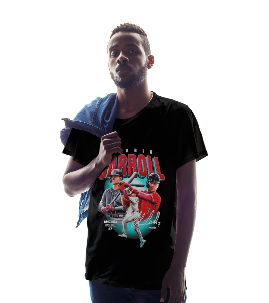 Corbin Carroll Arizona Baseball #7 C Players T-Shirt