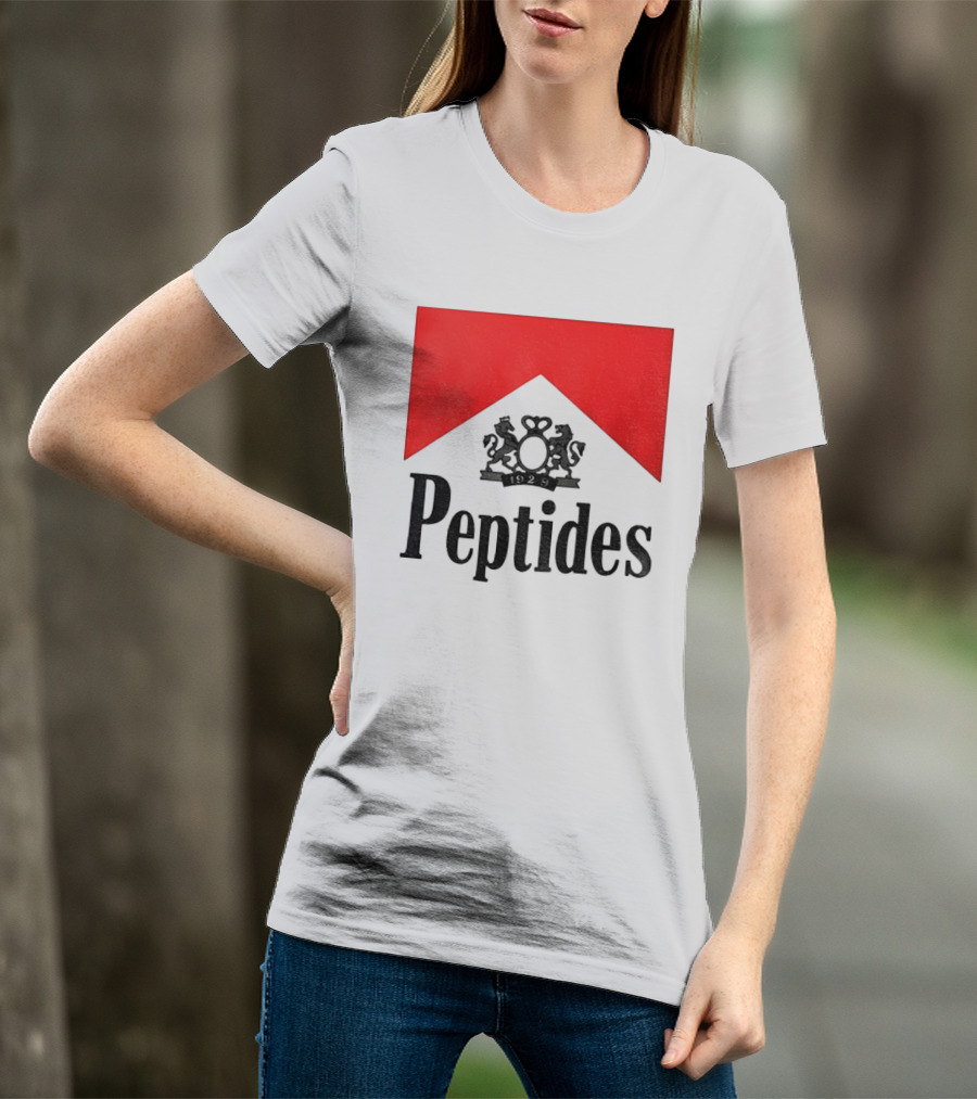 Peptides 1929 Red Marlboro T-Shirt