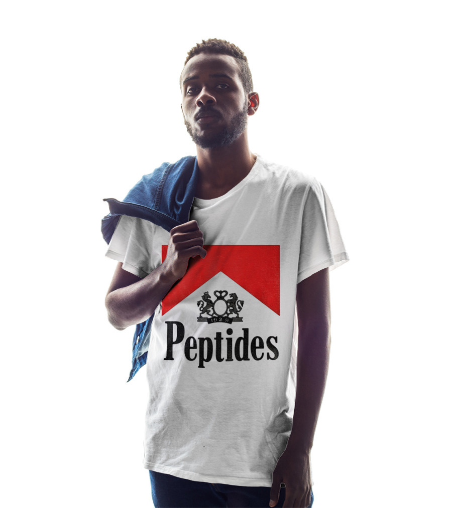 Peptides 1929 Red Marlboro T-Shirt