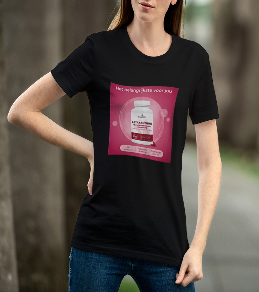 Het Belangrijkste Voor Jou Astaxanthine 18 Mg Haematococcus Pluvialis Alg 270 Capsules Zorghoede Selectie T-Shirt
